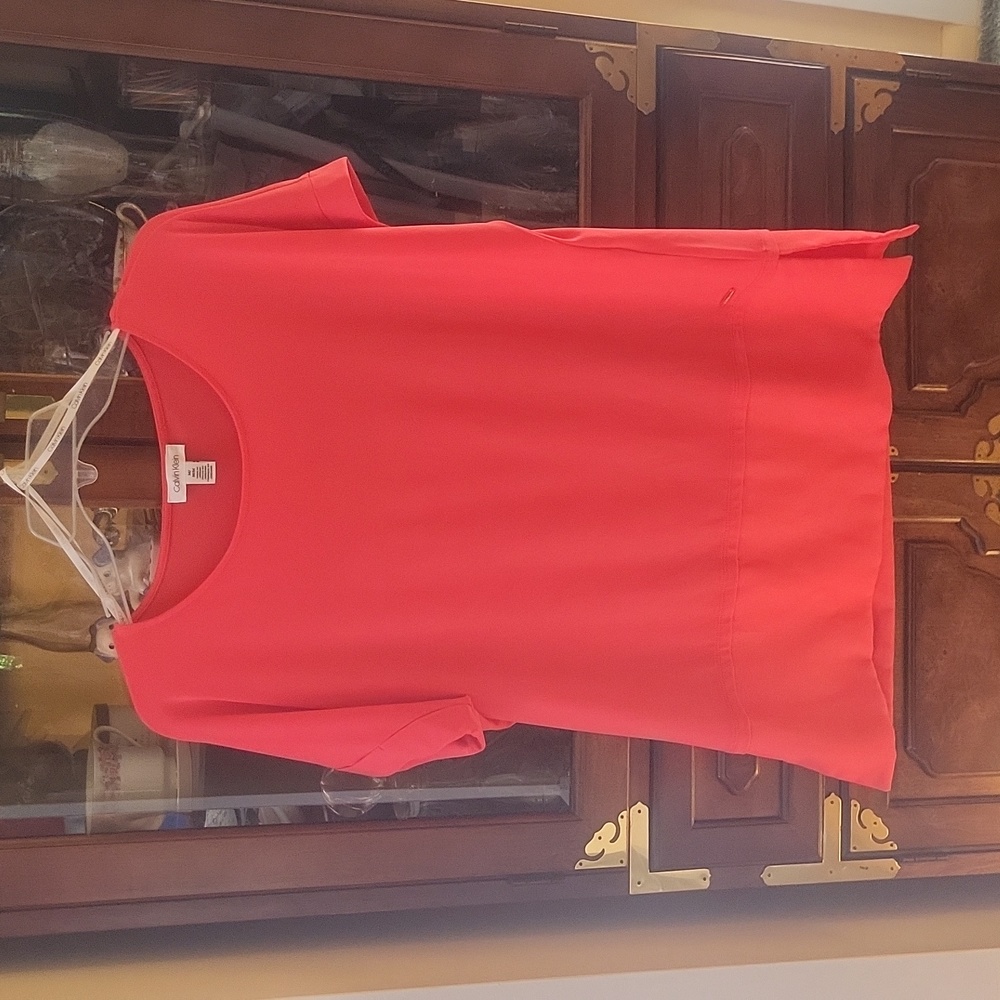 Orange Calvin klein Top